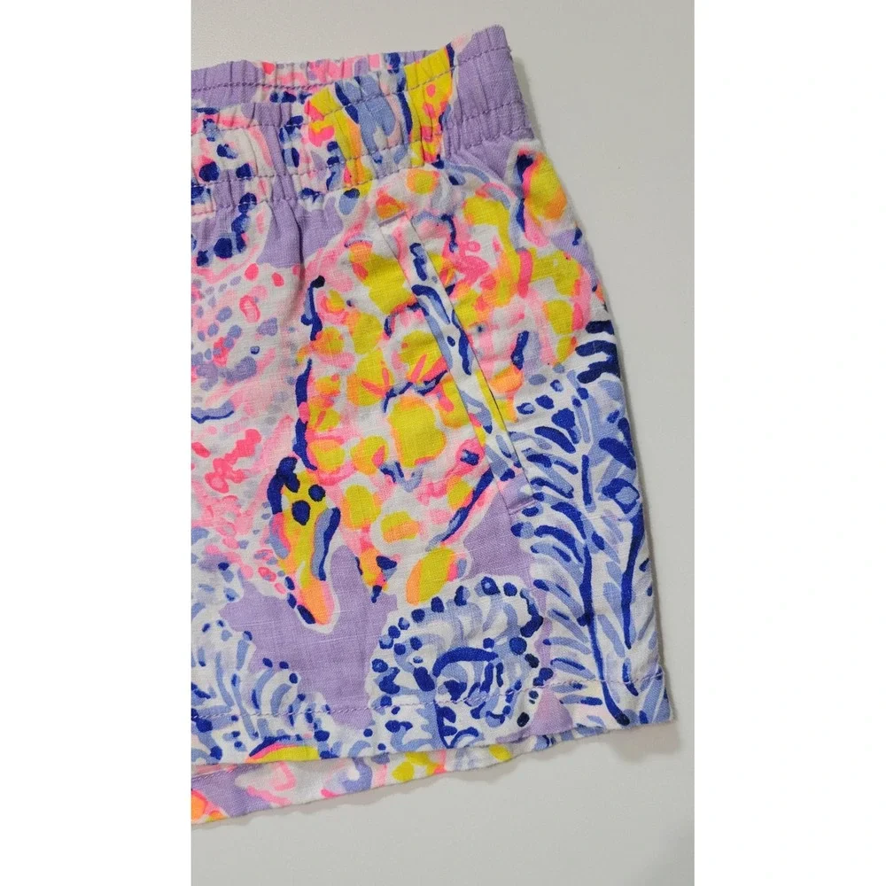 Lilly Pulitzer Baybreeze Linen Shorts - Picture 5 of 5